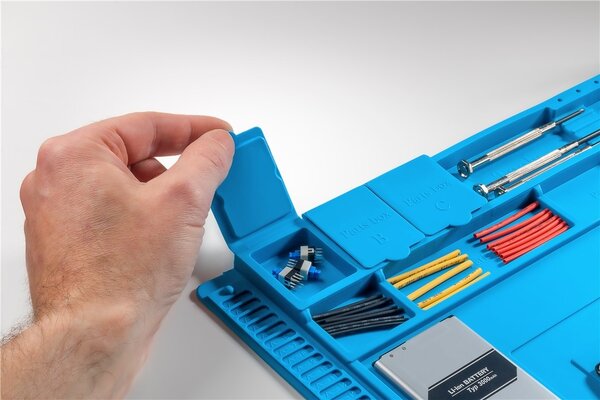 Siliconen soldeermat 45 x 30 cm