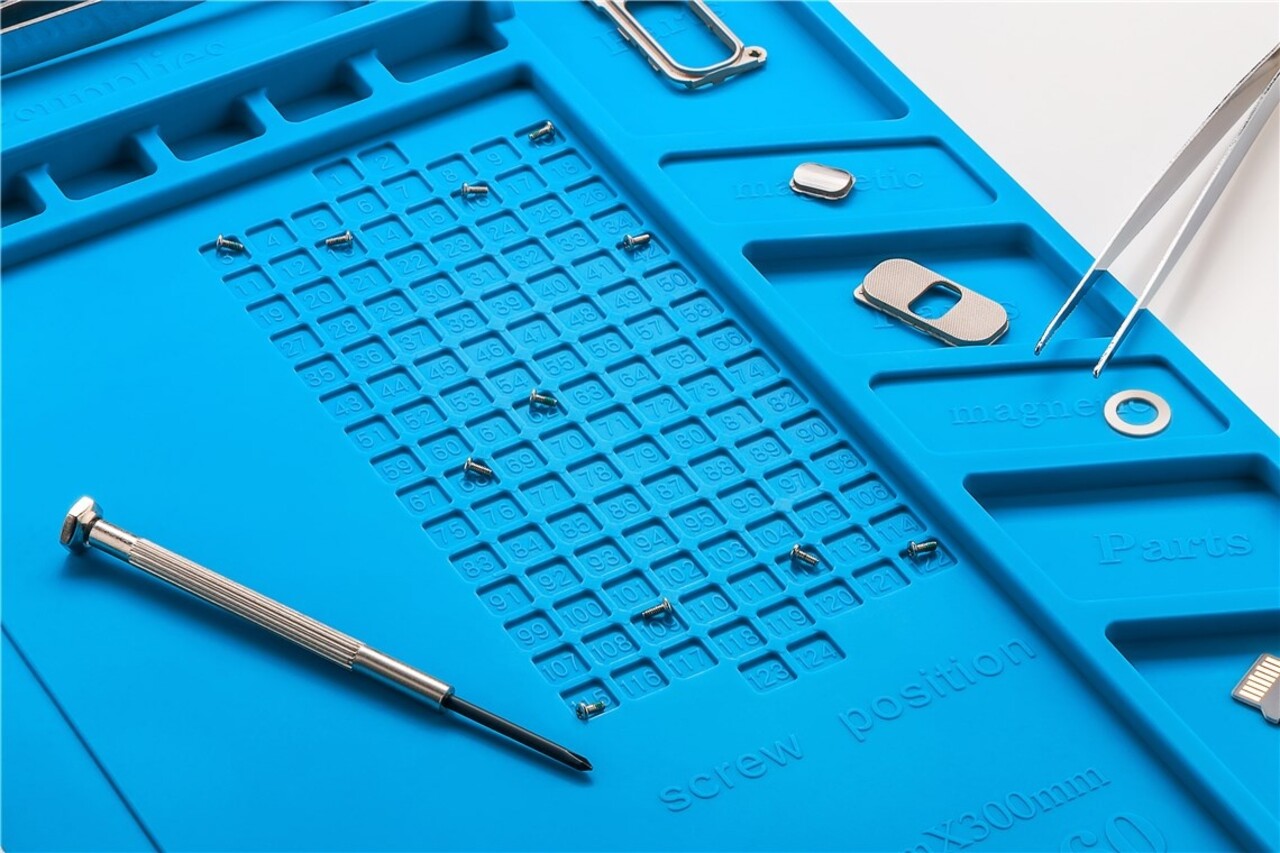 Siliconen soldeermat 45 x 30 cm