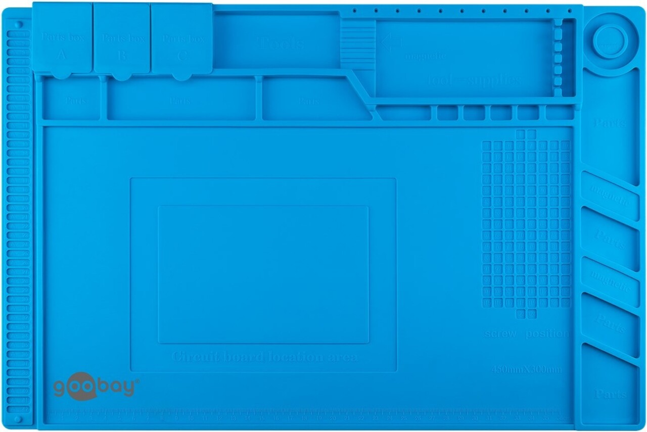Siliconen soldeermat 45 x 30 cm