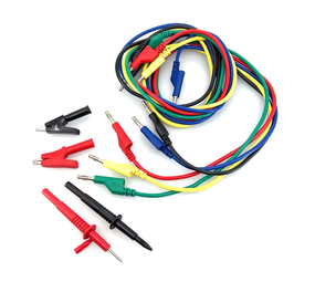 Meetsnoeren banaanstekker 100cm set met toebehoren