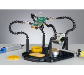 Soldeerhulp met 4 flexibele armen Soldeerhulp met 4 flexibele armen