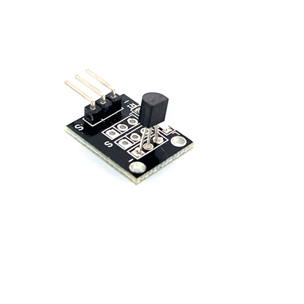 Ds18b20 breakout klein met led Ds18b20 breakout klein met led