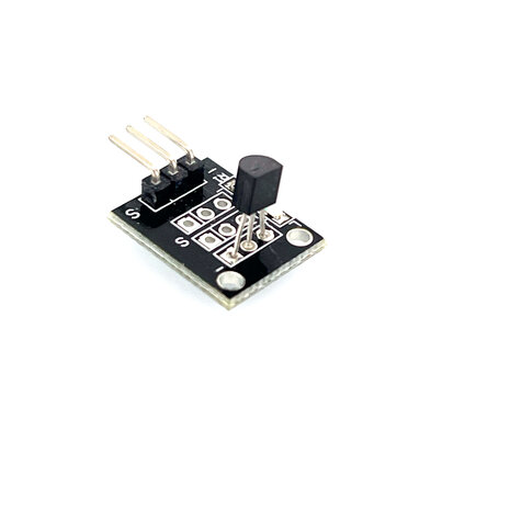 Ds18b20 breakout klein met led Ds18b20 breakout klein met led