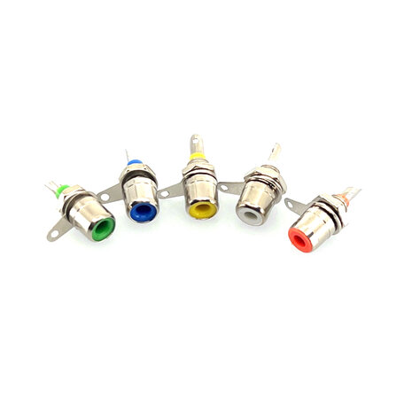 RCA  Tulp chassis rood
