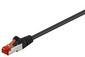 CAT 6 Patchkabel S/FTP (PiMF), zwart 3m CAT 6 Patchkabel S/FTP (PiMF), zwart 3m