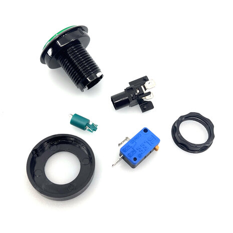 Arcade 46mm Button Groen