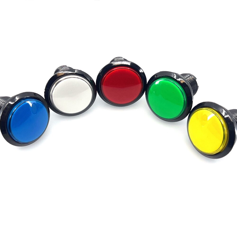 Arcade 46mm Button Rood Arcade 46mm Button Rood