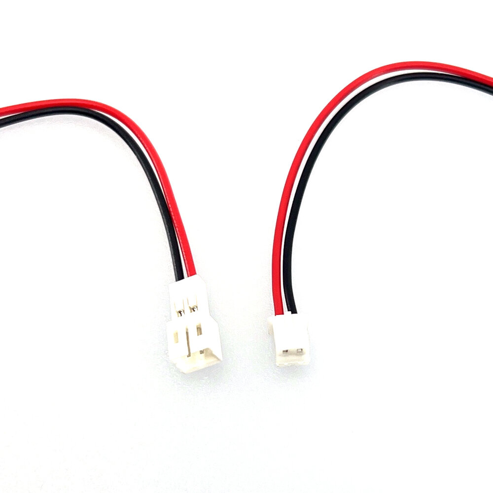 JST PH 2.0 male female connector met open eind. JST PH 2.0 male female connector met open eind.