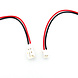 JST PH 2.0 male female connector met open eind. JST PH 2.0 male female connector met open eind.