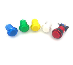 Arcade 33mm Button Rood