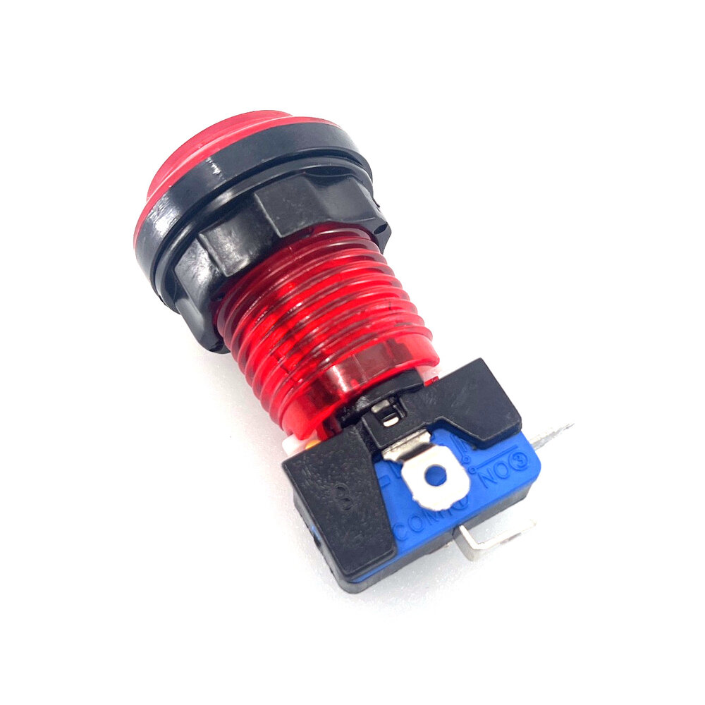 Arcade 33mm Button Geel Arcade 33mm Button Geel