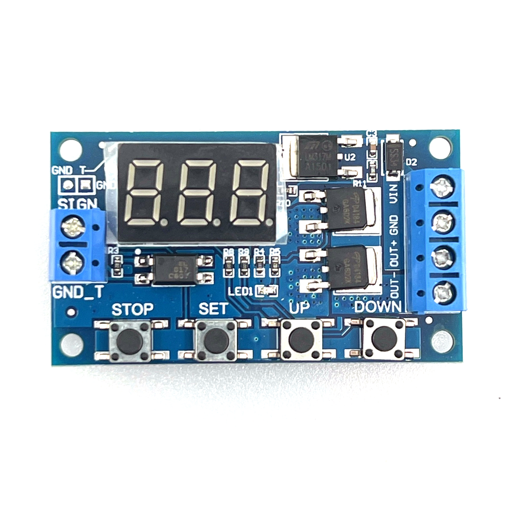 Triggercyclustimer vertragingsmodule