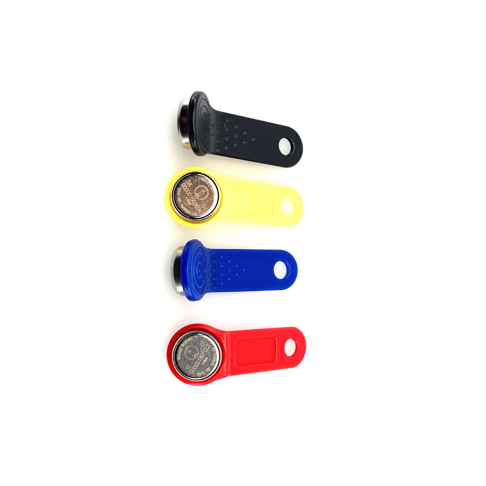 Smart button Dallas key geel TM1990 Smart button Dallas key geel TM1990