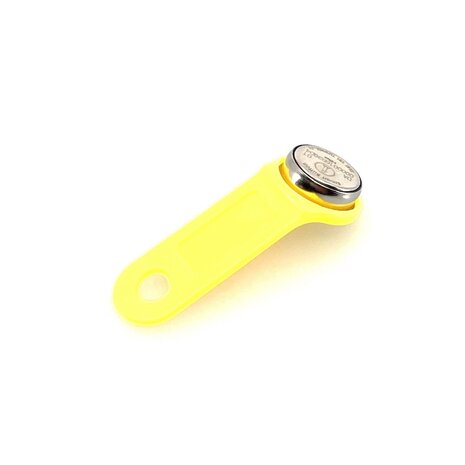 Smart button Dallas key geel TM1990 Smart button Dallas key geel TM1990
