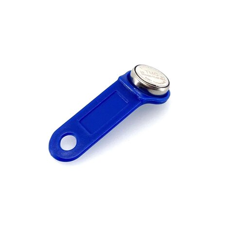 Smart button Dallas key blauw TM1990