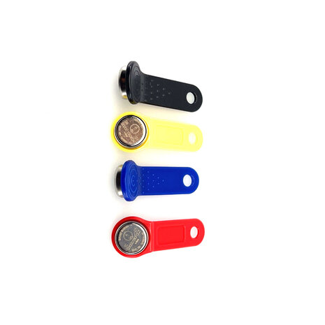 Smart button ibutton Dallas key blauw TM1990 Smart button ibutton Dallas key blauw TM1990