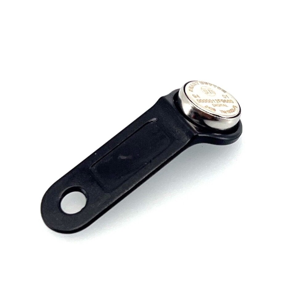 Smart button ibutton Dallas key zwart TM1990 Smart button ibutton Dallas key zwart TM1990