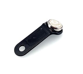 Smart button ibutton Dallas key zwart TM1990 Smart button ibutton Dallas key zwart TM1990