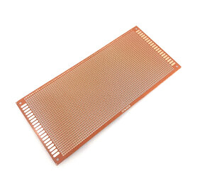 Experimenteer-printplaat 10 x 22 cm Experimenteer-printplaat 10 x 22 cm