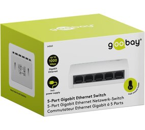 Goodbay 5-Poort Gigabit Ethernet Switch