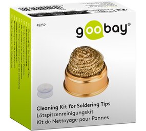Goodbay Soldeerpuntreiniger incl. soldeerpuntreinigingsdraad en houderkit Goodbay Soldeerpuntreiniger incl. soldeerpuntreinigingsdraad en houderkit