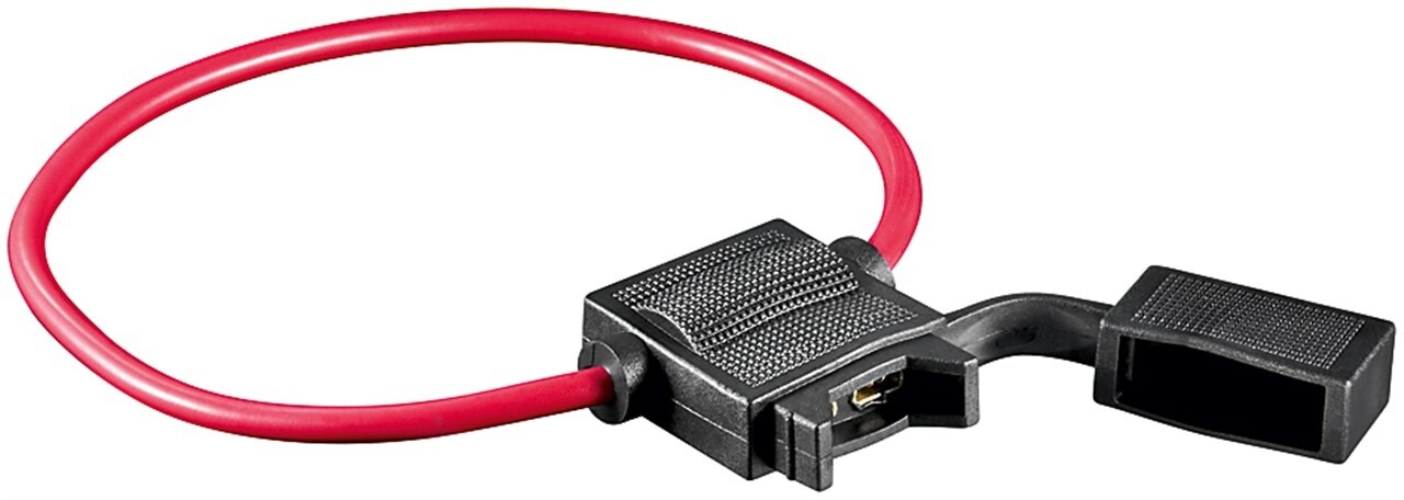 Zekeringhouder voor voertuigzekeringen