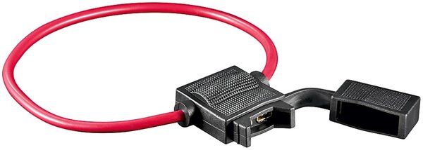 Zekeringhouder voor voertuigzekeringen