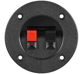 Speaker Terminal 2 polig Rond Speaker Terminal 2 polig Rond