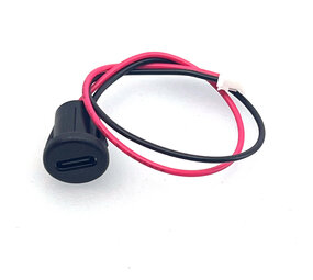 USB-C female inbouw connector USB-C female inbouw connector