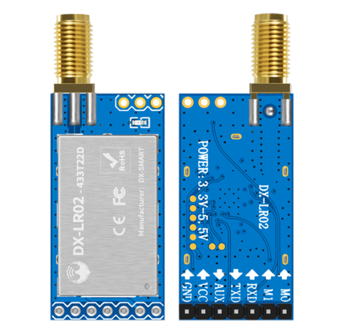 LORA 22dBm SMA Zender Ontvanger Lange Afstand LORA 22dBm SMA Zender Ontvanger Lange Afstand