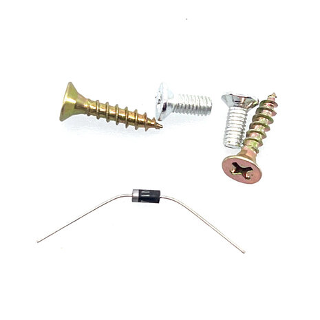 Slot: open in spanningsloze toestand Slot: open in spanningsloze toestand