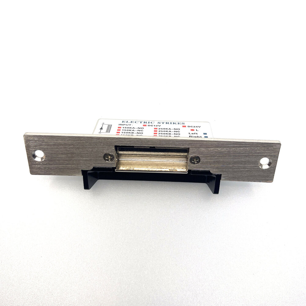 Slot: open in spanningsloze toestand Slot: open in spanningsloze toestand