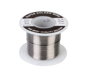 Velleman Soldeer, Sn 60 % Pb 40 %, 0.6 mm, 100 g, spoel, enkel voor professioneel gebruik