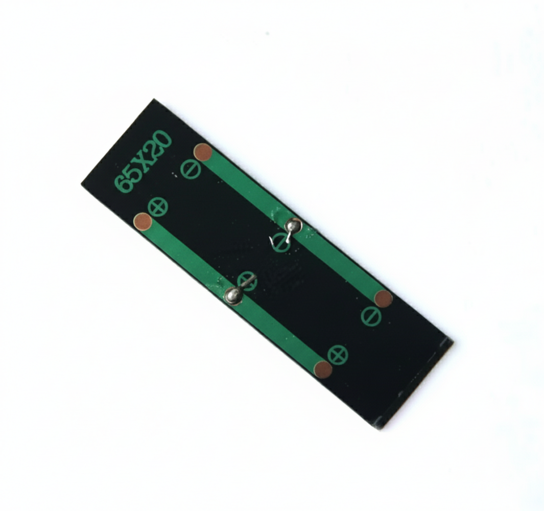 Zonnepaneeltje 0,5V 250mA Zonnepaneeltje 0,5V 250mA