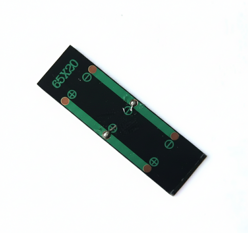 Zonnepaneeltje 0,5V 250mA Zonnepaneeltje 0,5V 250mA