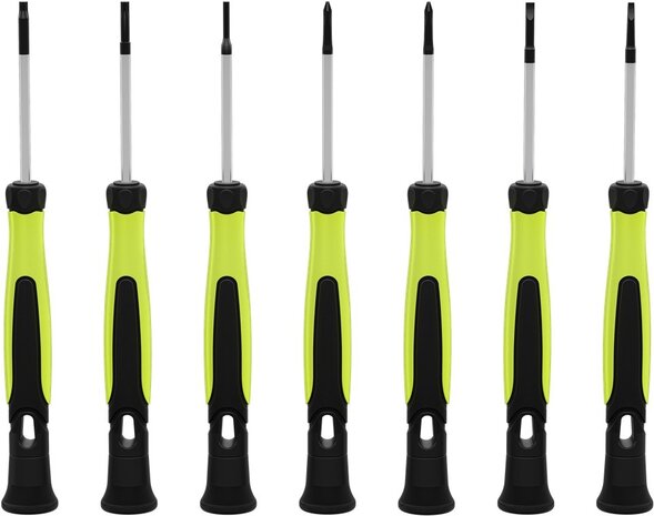 Precisieschroevendraaierset, 7-delig