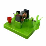 DC Elektromotor met Ventilator t.b.v. leerkit