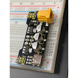 Breadboard Power Supply Module – Dual 3.3V / 5V met USB-C & DC Jack
