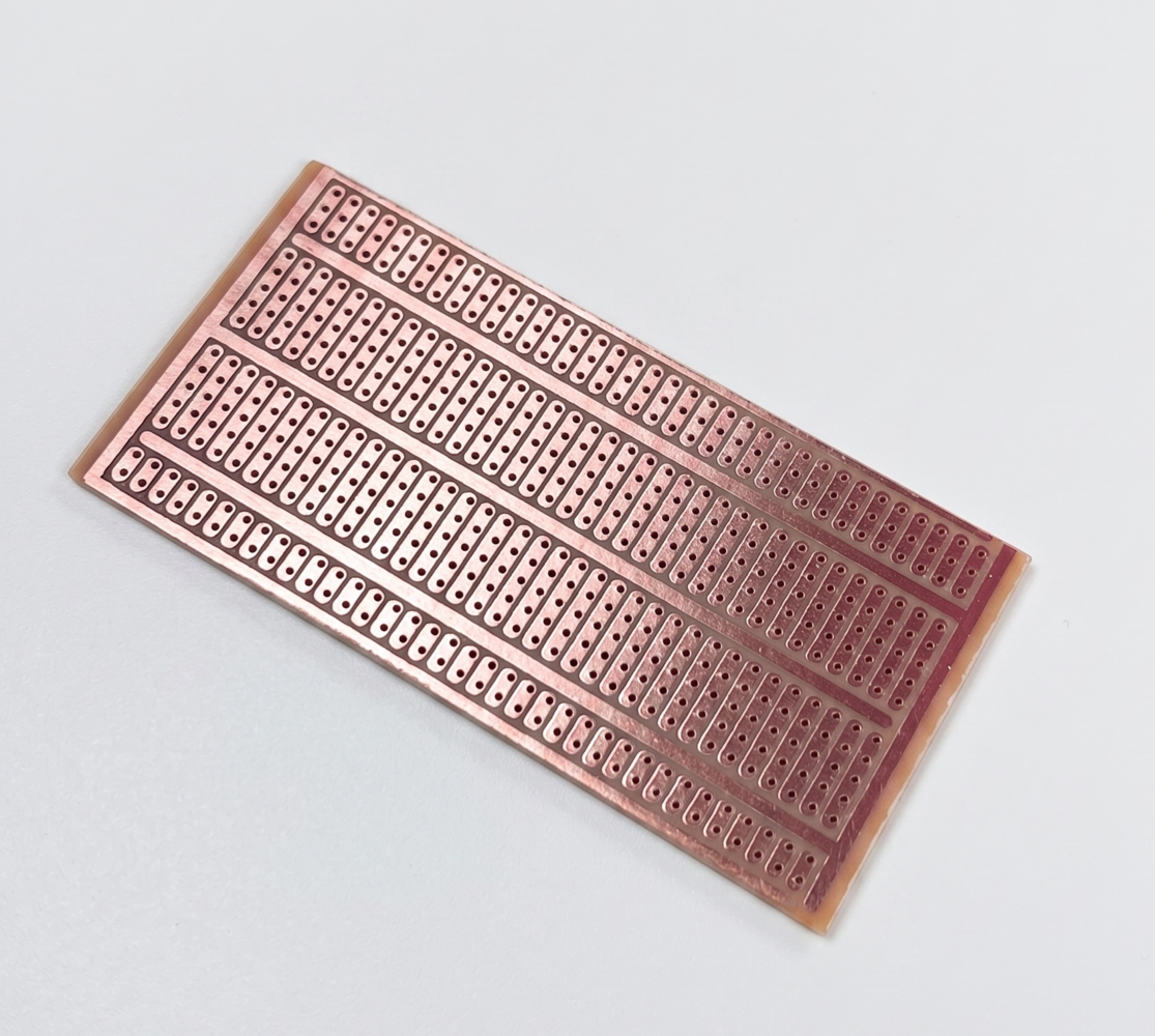 Experimenteer-printplaat 5 x 10 cm