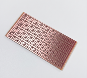 Experimenteer-printplaat 5 x 10 cm