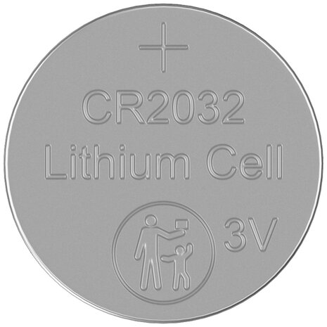 CR2032 Batterij, 6 stuks. in blister CR2032 Batterij, 6 stuks. in blister