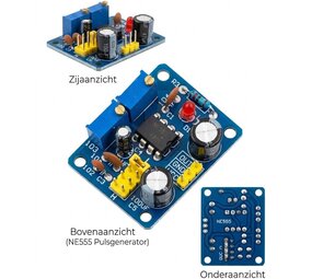 NE555 Pulsgenerator / Blokgolf Module NE555 Pulsgenerator / Blokgolf Module
