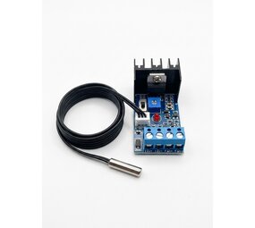 12V Temperatuurgestuurde Ventilator (Fan) Snelheidsregelaar 12V Temperatuurgestuurde Ventilator (Fan) Snelheidsregelaar