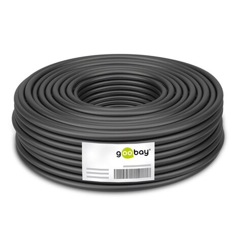 RG-58 coaxkabel, dubbel afgeschermd