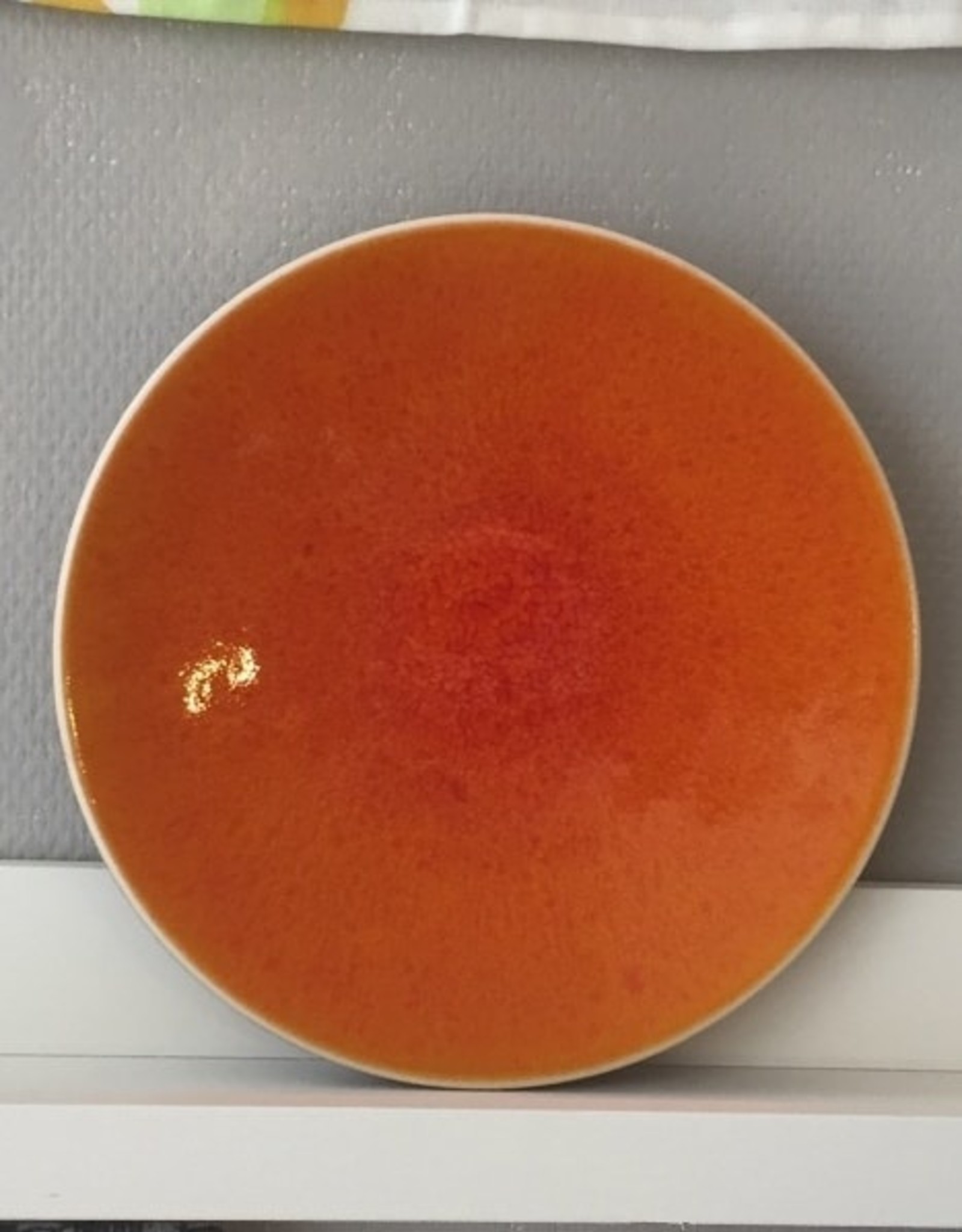 Jars Céramistes Dinner plate Tourron orange
