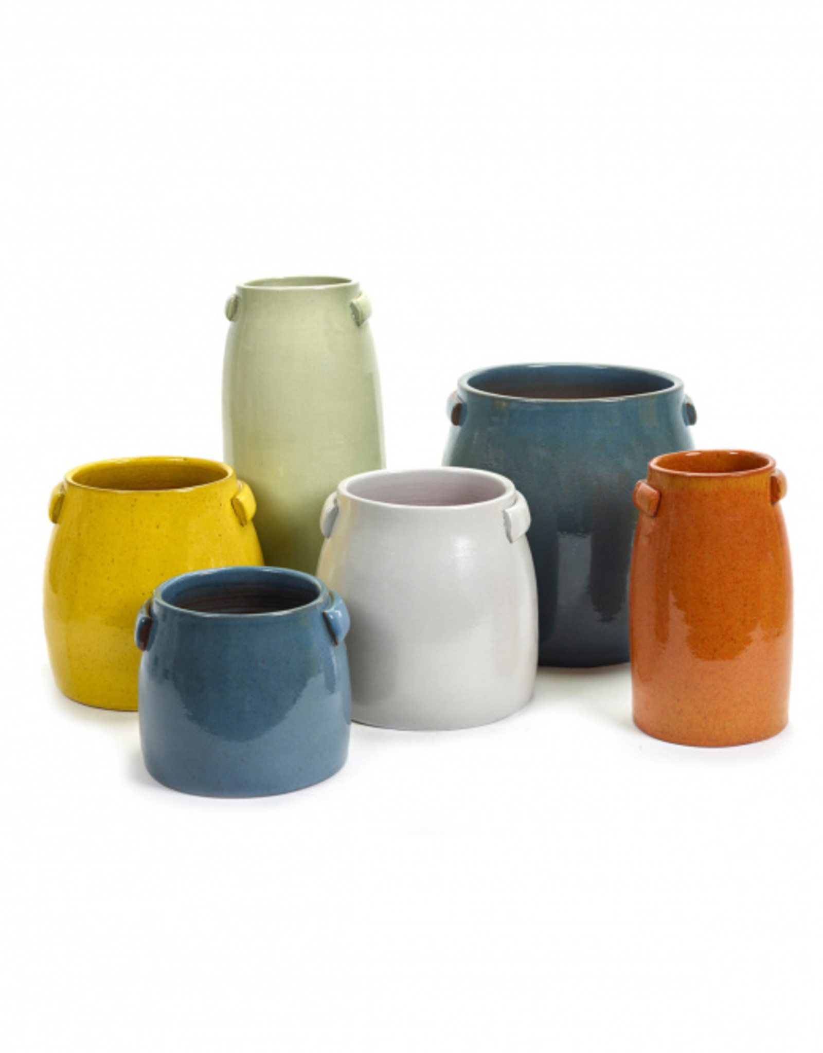 Serax Plantenpot Tabor -S geel