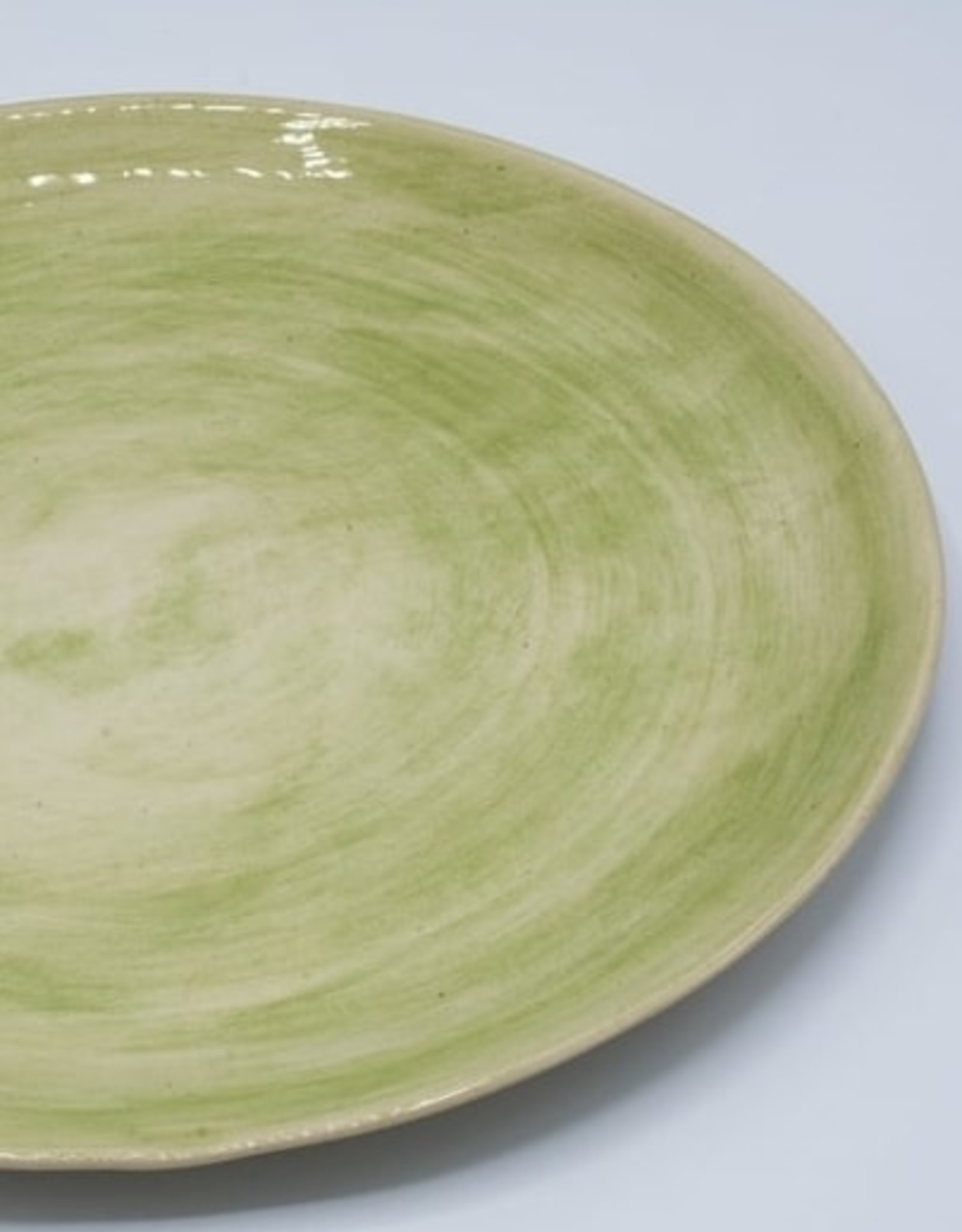 Wonki Ware Dinner plate 31cm lichtgroen - Wonki Ware