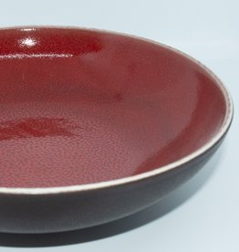 Jars Céramistes Pasta plate Tourron cerise