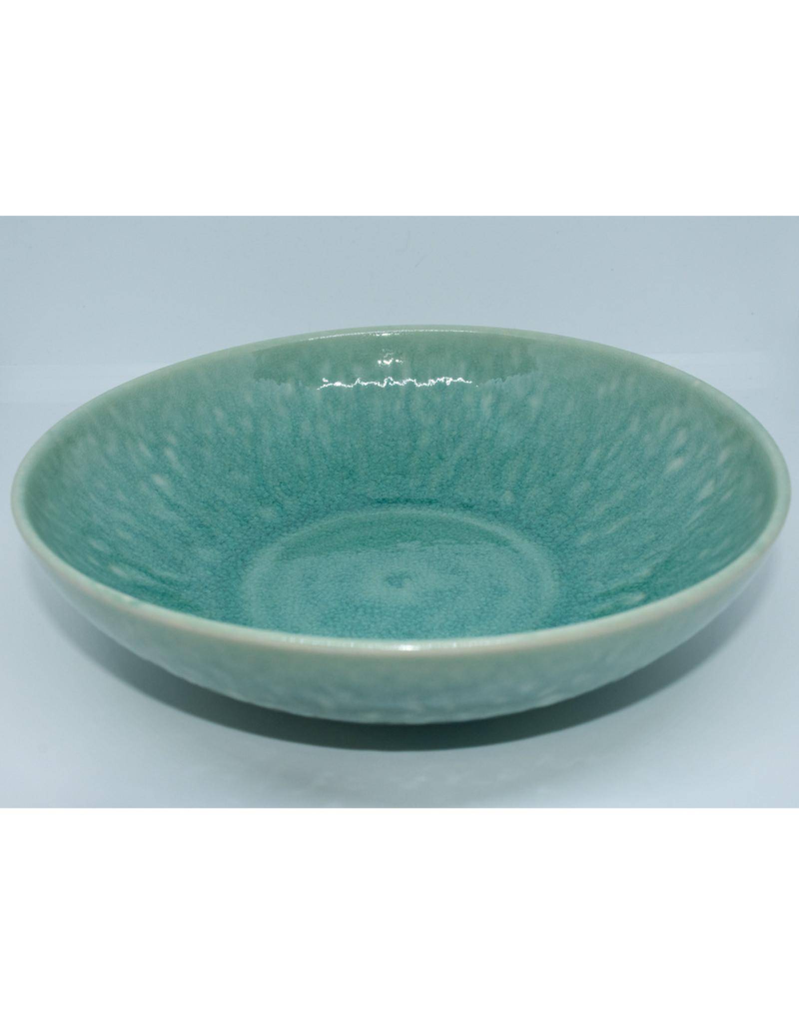 Jars Céramistes Pasta plate Tourron jade