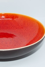 Jars Céramistes Pasta plate Tourron orange